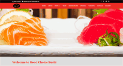 Desktop Screenshot of goodchoicesushi.com